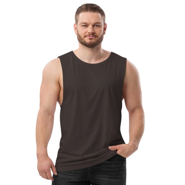 Men’s drop arm tank top - Image 9
