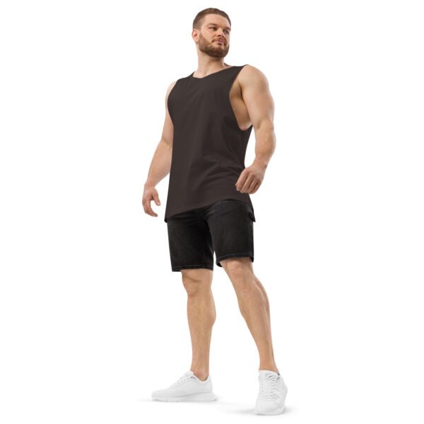 Men’s drop arm tank top - Image 10