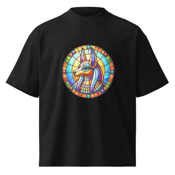 Unisex organic oversized high neck t-shirt - Image 5