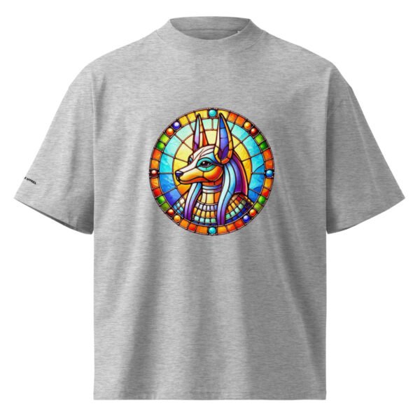Unisex organic oversized high neck t-shirt - Image 9