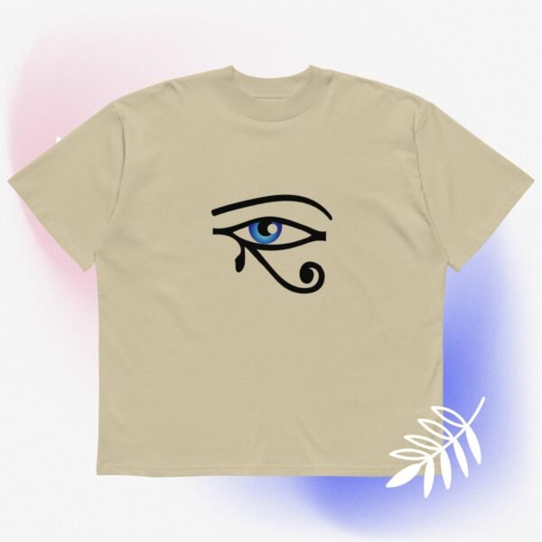 Unisex organic oversized high neck t-shirt - Image 2