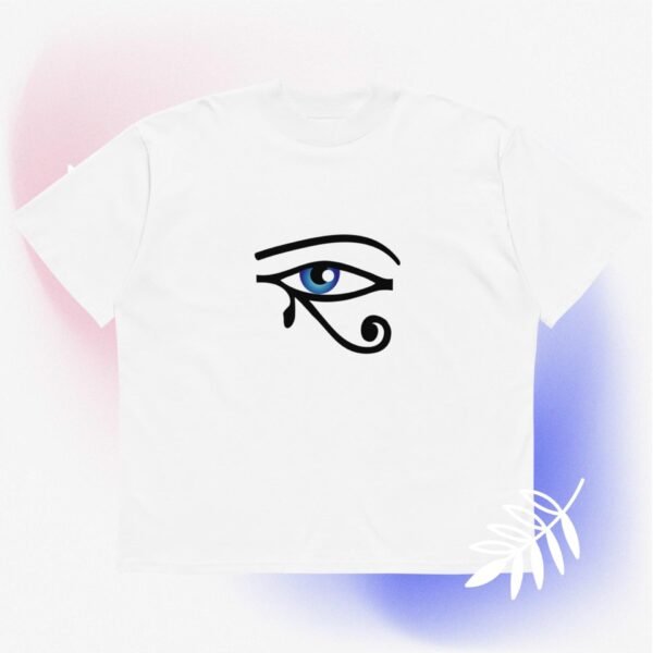 Unisex organic oversized high neck t-shirt - Image 3