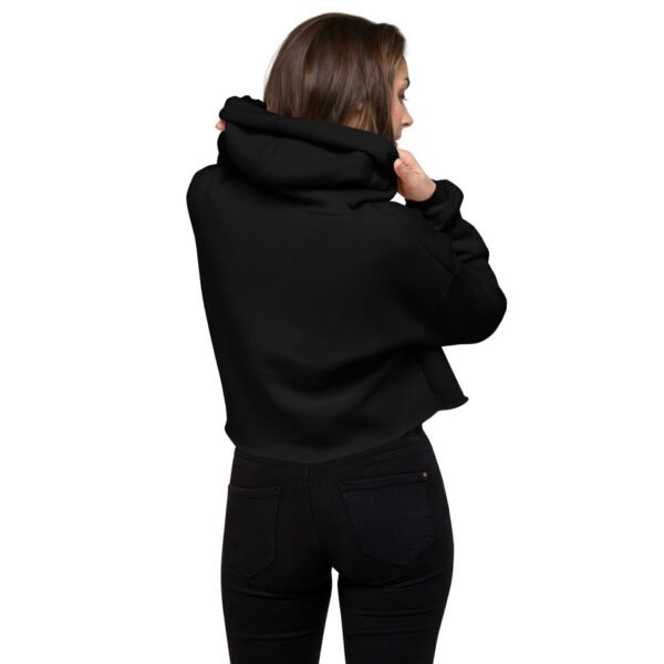 womens Crop Hoodie - Image 2