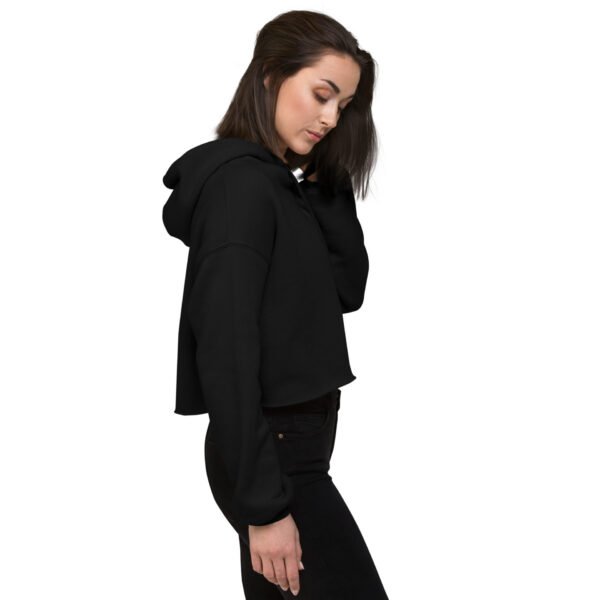 womens Crop Hoodie - Image 4