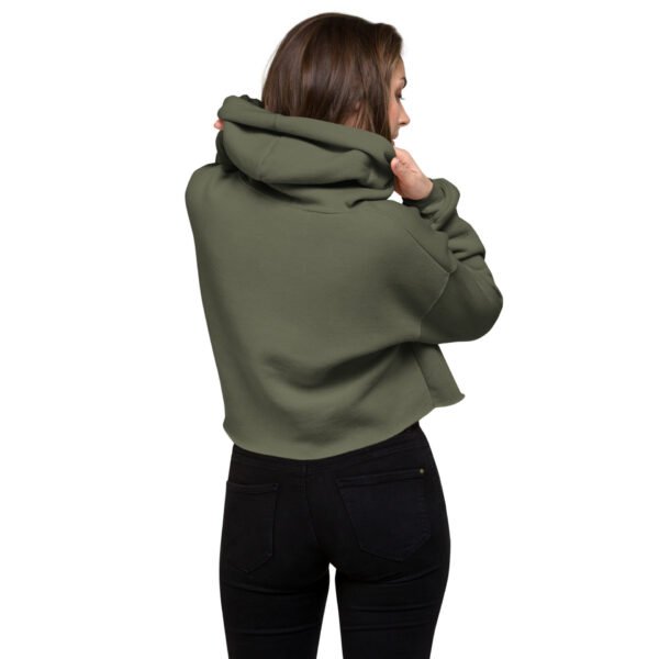 womens Crop Hoodie - Image 6