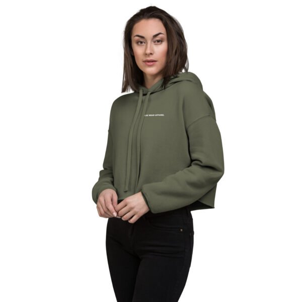 womens Crop Hoodie - Image 7