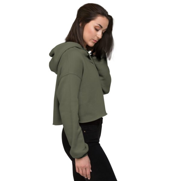 womens Crop Hoodie - Image 8