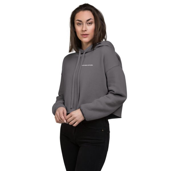 womens Crop Hoodie - Image 11